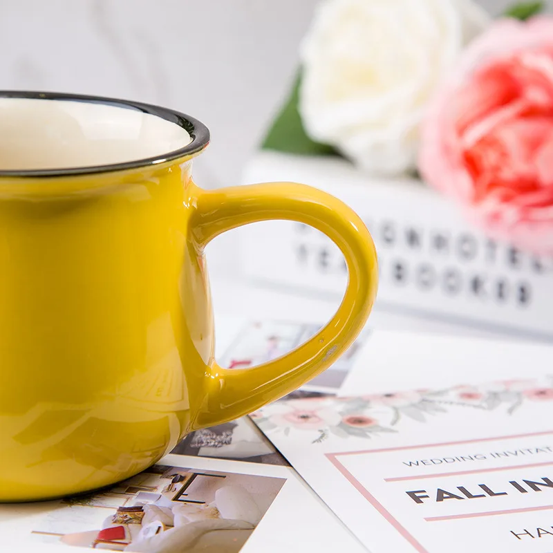 Экологичная кружка для чая и кофе в стиле ретро креативные кружки домашнего