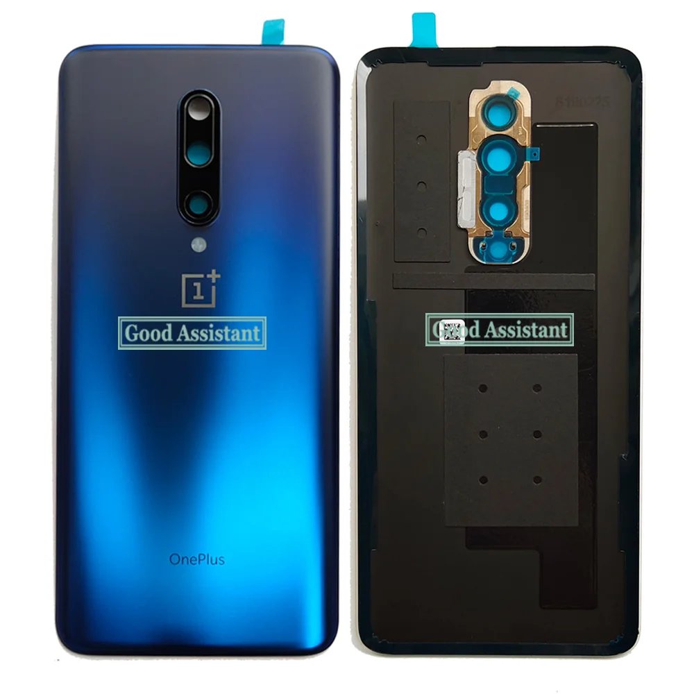 6,7 дюйма, для OnePlus 7 Pro One Plus 7Pro 1+ 7 Pro 1+ 7Pro, задняя крышка, крышка, корпус, чехол, запчасти для заднего стекла