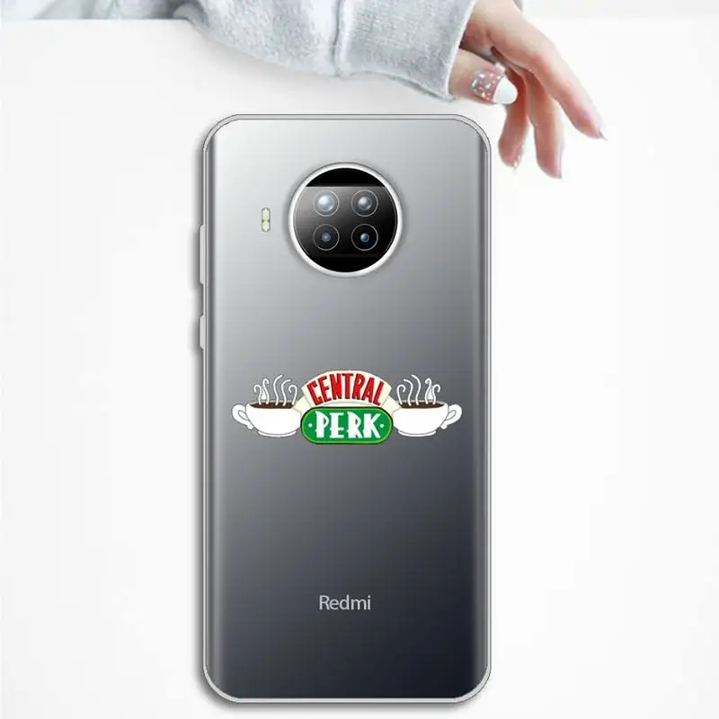 

friends Phone Case Transparent Clear for Xiaomi Redmi note 10 t 8 9 pro lite 11