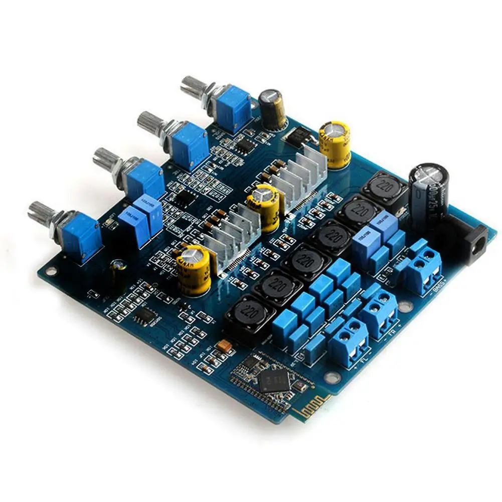 

TPA3116 2.1 50WX2+100W+ Bluetooth Class D power Amplifier(Blue Board)