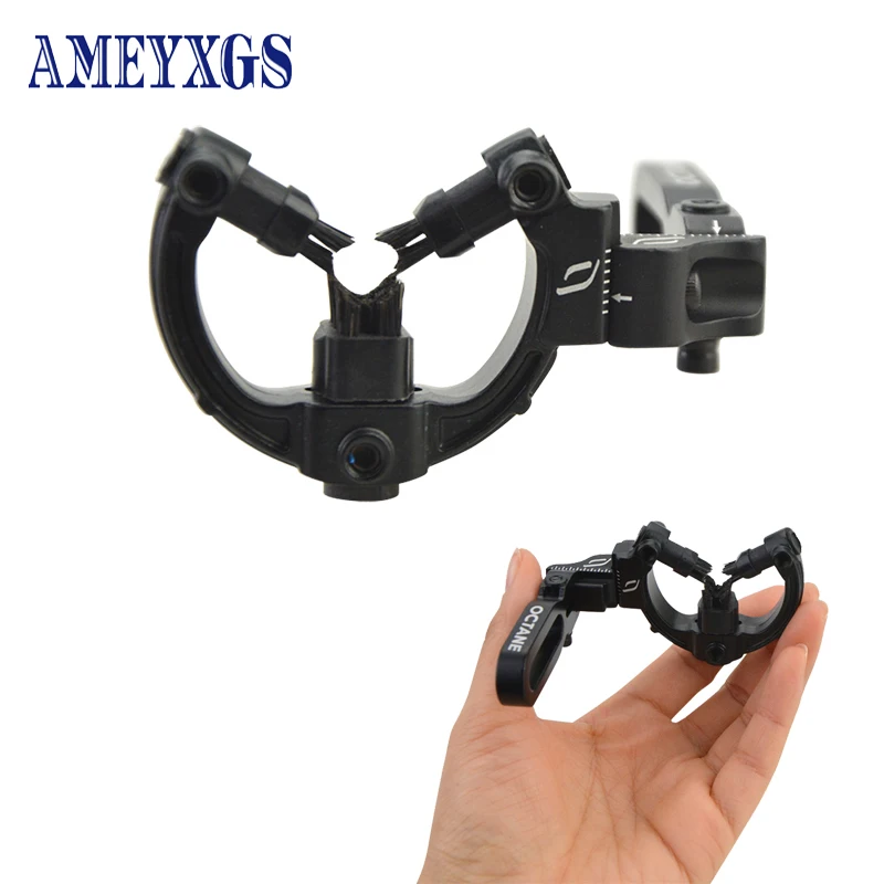 

1pc Archery Brush Arrow Rest Metal Frame Safe to Not Drop Arrows Compound Bow And Arrow Target Shooting Hunting Accessories