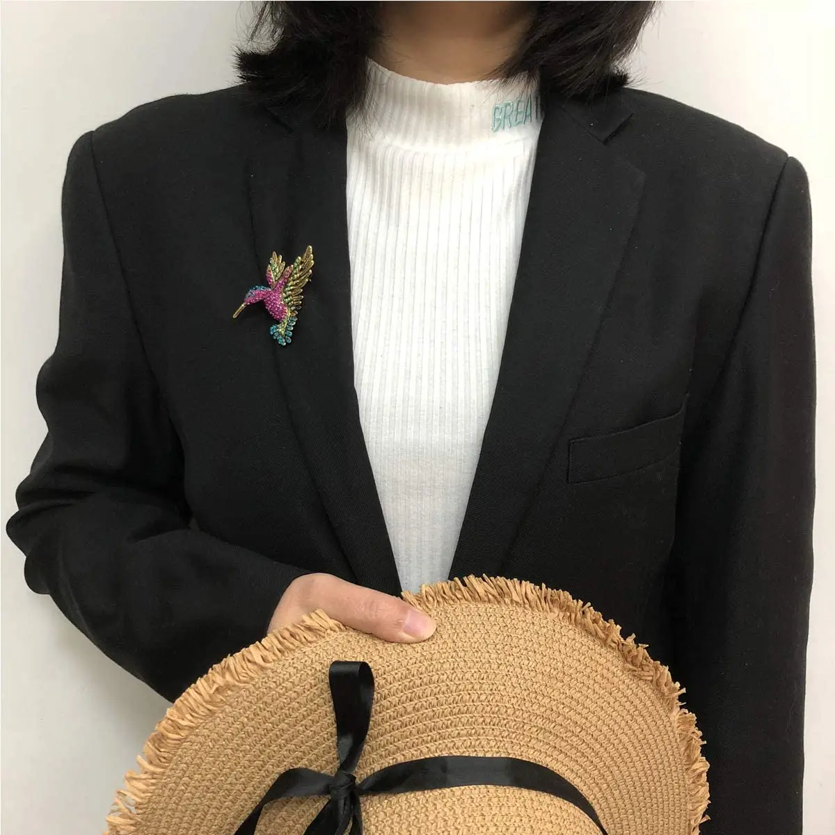 7 шт./компл. набор женских брошек винтажные хрустальные булавки в форме животных