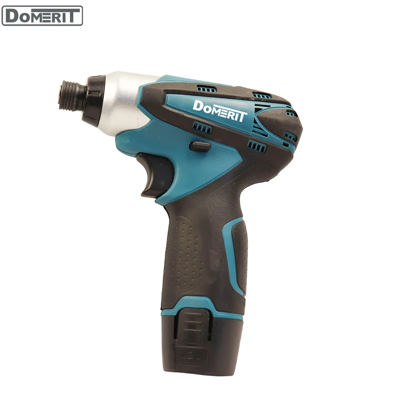 Электрическая аккумуляторная ударная дрель DoMERIT 12 В беспроводные электрические