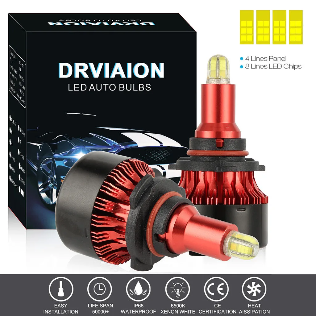 CARPRIE автомобильные лампы для передних фар 8 по бокам 3D светодиодный Conversion Kit 120 Вт