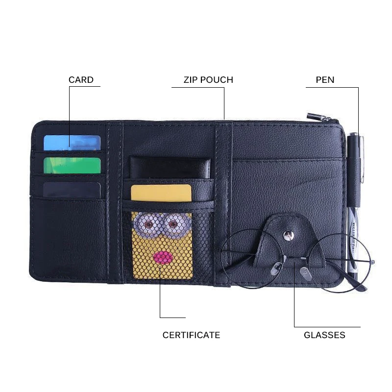 Автомобильные солнцезащитные аксессуары зажим для солнцезащитных очков