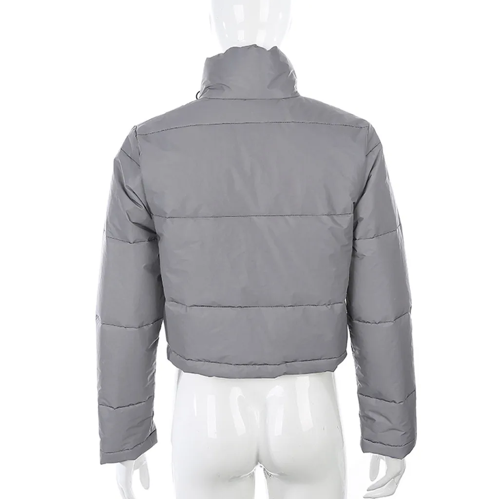 Новое поступление 2020 Женское пальто и куртка зимняя светоотражающая сшитая с