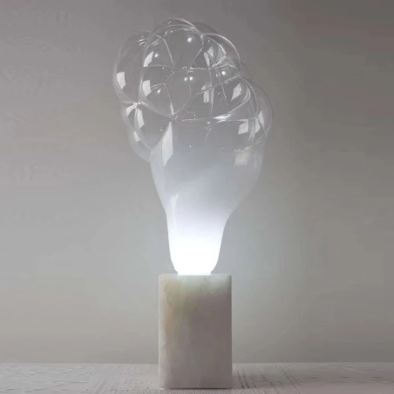 Современная Минималистичная Напольная Лампа в виде пузырьков лампа со