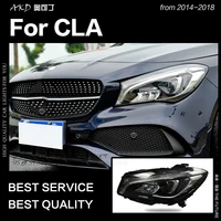 car styling head lamp for w176 cla200 headlights 2014 2018 cla260 led headlight drl signal led projector lens auto accessories