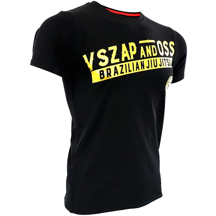 Бразильская футболка для джиу джитсу с коротким рукавом бокса BJJ Спортивная MMA