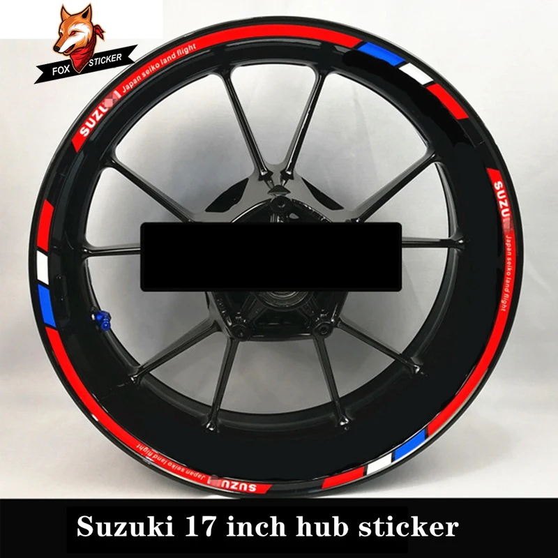 

Светоотражающие Стикеры подходит для мотоцикла Suzuki 17 дюймов для центрального движения колеса Водонепроницаемый колеса Gsx250r GSX R600 GSX R750 GSX R1000 Dl1000