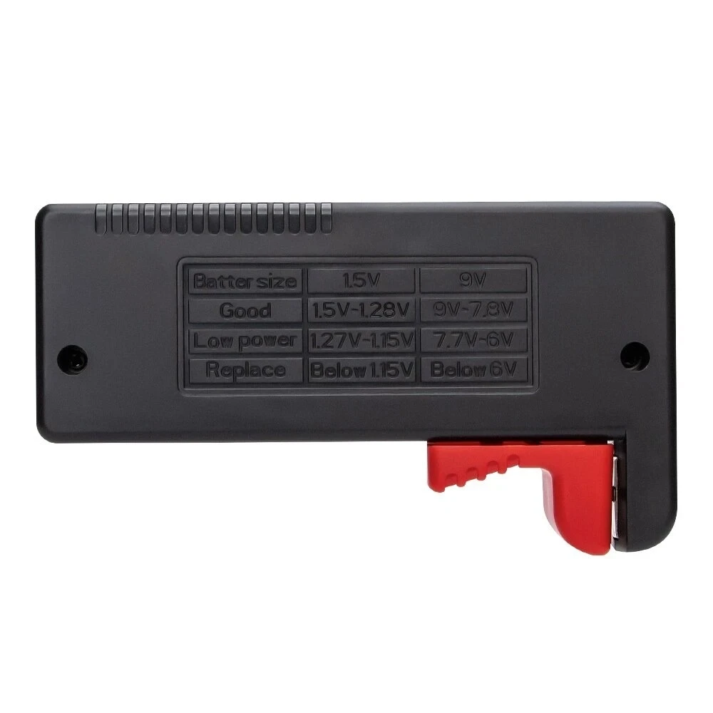

BT-168 AA/AAA/C/D/9V/1.5V batteries Universal Button Cell Battery Colour Coded Meter Indicate Volt Tester Checker BT168 Power
