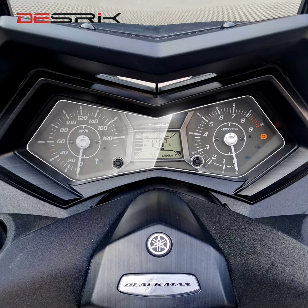 Кластер для защиты экрана мотоцикла от царапин 2 комплекта Защитная пленка YAMAHA TMAX