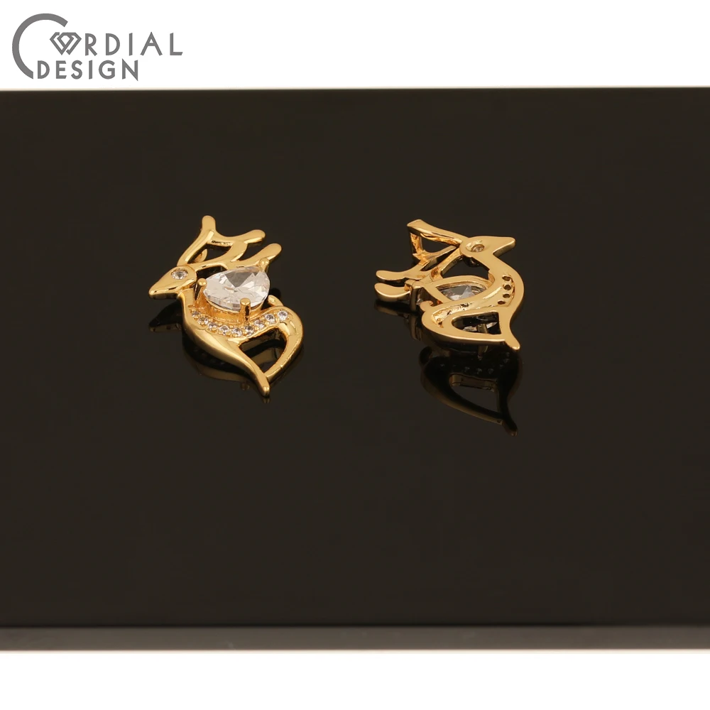 

Cordial Design 30Pcs 13*24MM CZ Pendant/Jewelry Accessories/Hand Made/DIY Charms/Necklace Making/Jewelry Findings & Components