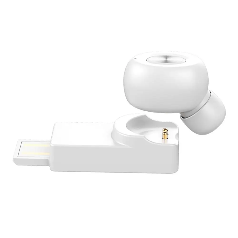 WH Новинка TWS BT5.0 беспроводные bluetooth наушники HIFI стерео наушники с зарядным устройством - Цвет: WH