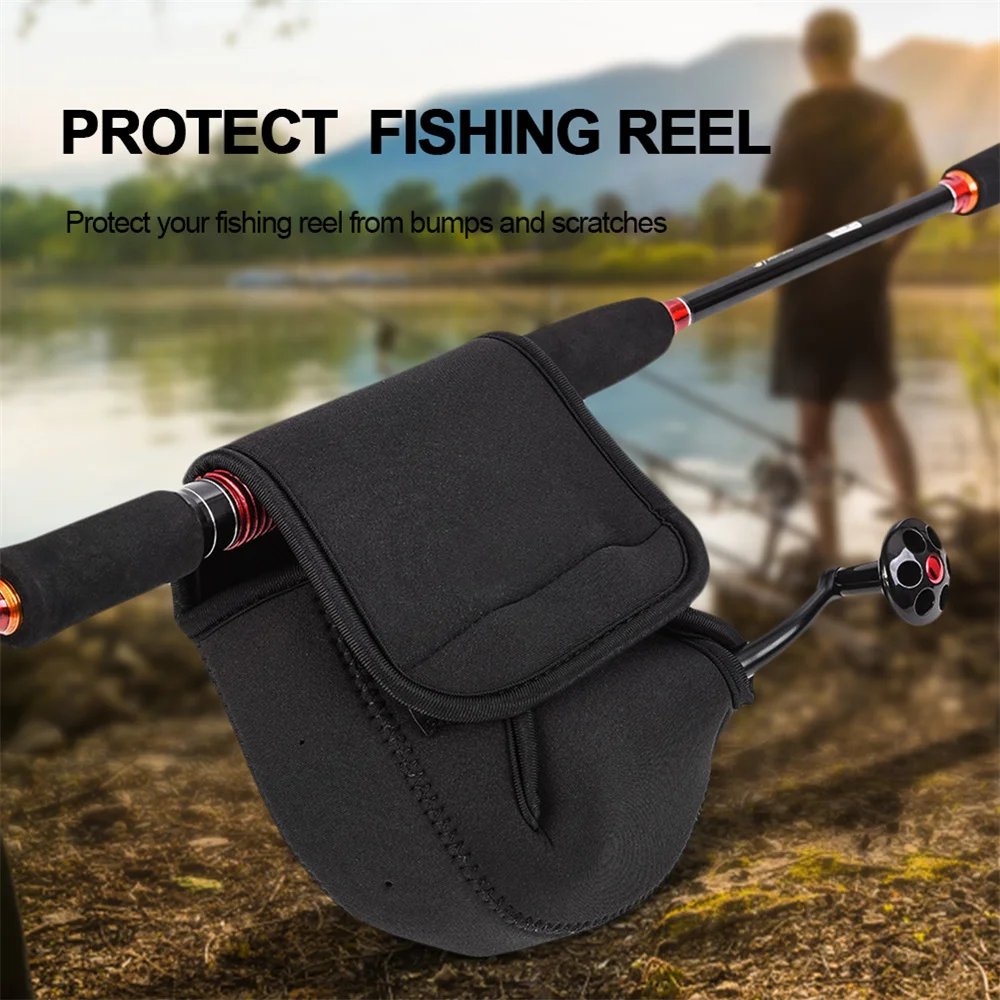 

Durable Spinning Reel Protective Cover Pouch Bag Multi-function Fishing Reel Protective Bag Spinning Reel Case Cover