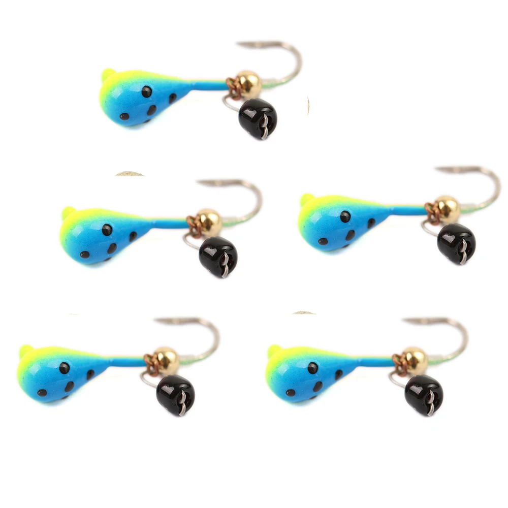 5 pcs Glow Spot Maximumcatch 16#14#12# вольфрамовый джиг для подледной рыбалки 0,42 г-1,90 г/11 мм-17 мм японский крючок для зимней рыбалки - Цвет: 5 pcs Glow Spot