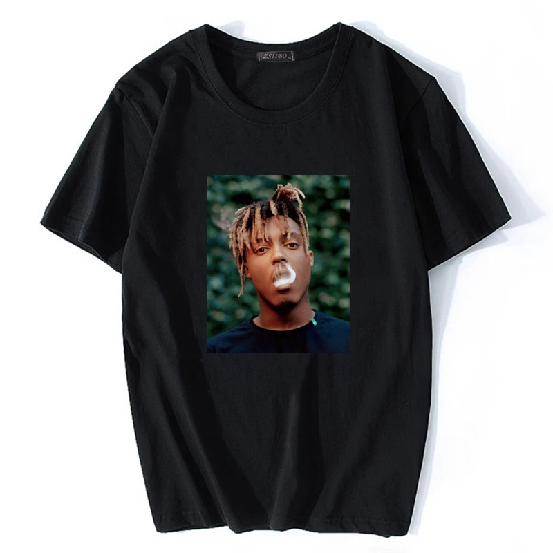 Хип хоп певица Respect Juice WRLD Футболка с принтом Мужская Уличная одежда Swag Модные