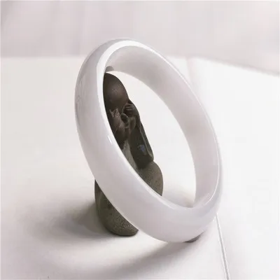 

Natural Burmese Jadeite Light Purple 54-64mm Bracelet Elegant Princess Jewelry For Mom For Girlfriend
