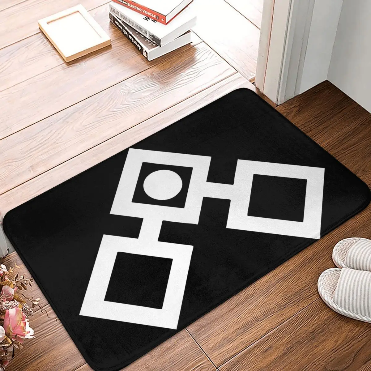 

Armacham-Logo Polyester Doormat Rug carpet Mat Footpad Non-slip removalEntrance Kitchen Bedroom balcony Cartoon