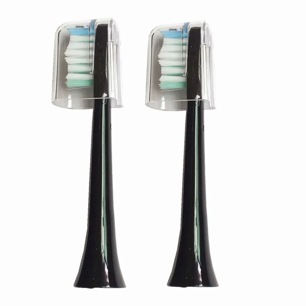 Зубные щетки головка для Sarmocare S100/200 2 шт. ультра звуковая электрическая зубная