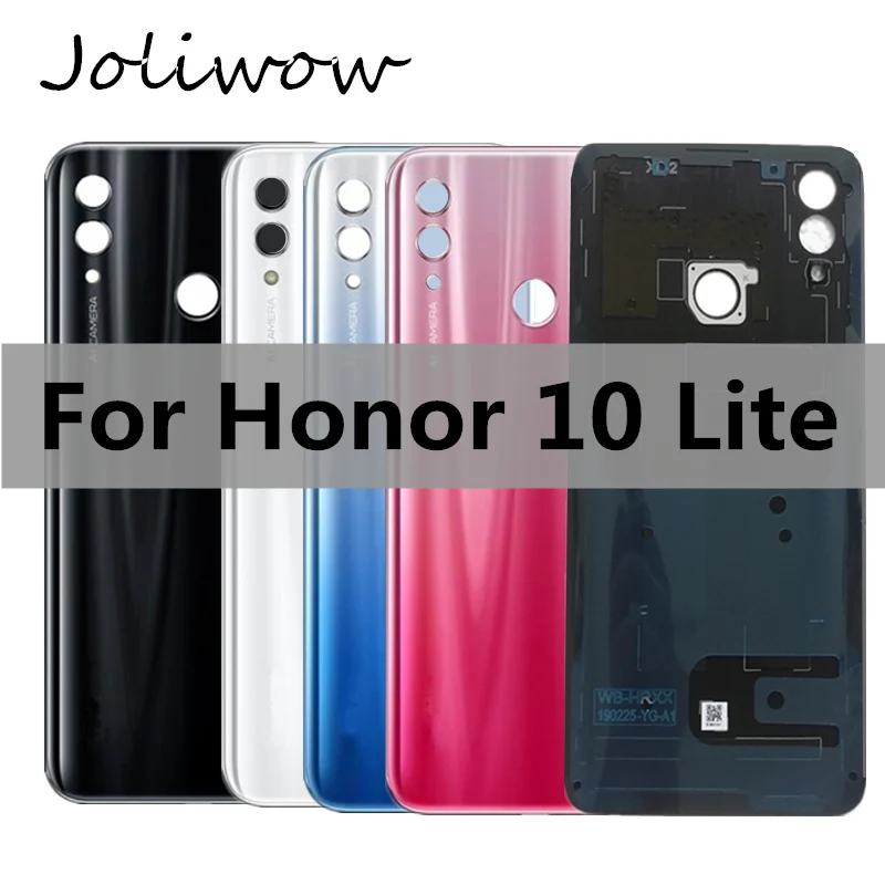 Для Huawei Honor 10 Lite HRY AL00 крышка аккумулятора Задняя стеклянная задняя корпуса
