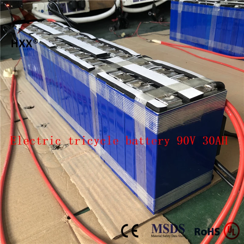 OEM &amp ODM lifepo4 90V 30ah литиевая батарея для мини электрического автомобиля