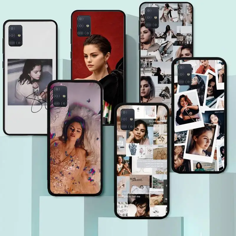 

Selena Marie Gomez-Rare Phone Case For Samsung A71 A80 A91 A01 A02 A11 A12 A21 A31 A32 A20E Cover Coque