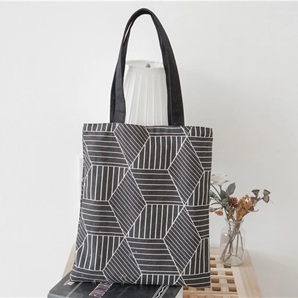 Повседневная женская сумка для покупок с цветочным принтом тоут на плечо Пляжная