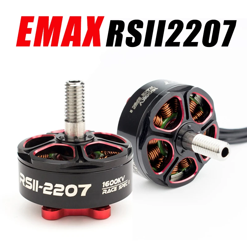 EMAX RSII 2207 2300KV 4S бесщеточный двигатель для радиоуправляемых FPV гоночных