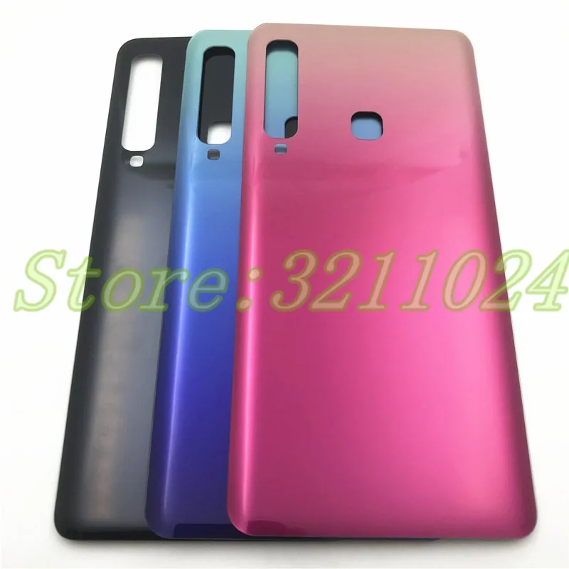 

Для Samsung Galaxy A9 2018 A9 Star Pro A9S A920 A920F задняя крышка для аккумулятора задняя крышка для двери Задняя стеклянная крышка Корпус Запасные части