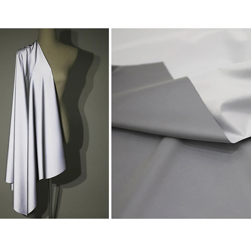 100 см симфония Лазерная светоотражающая ткань шитье яркая Сделай Сам вниз костюм