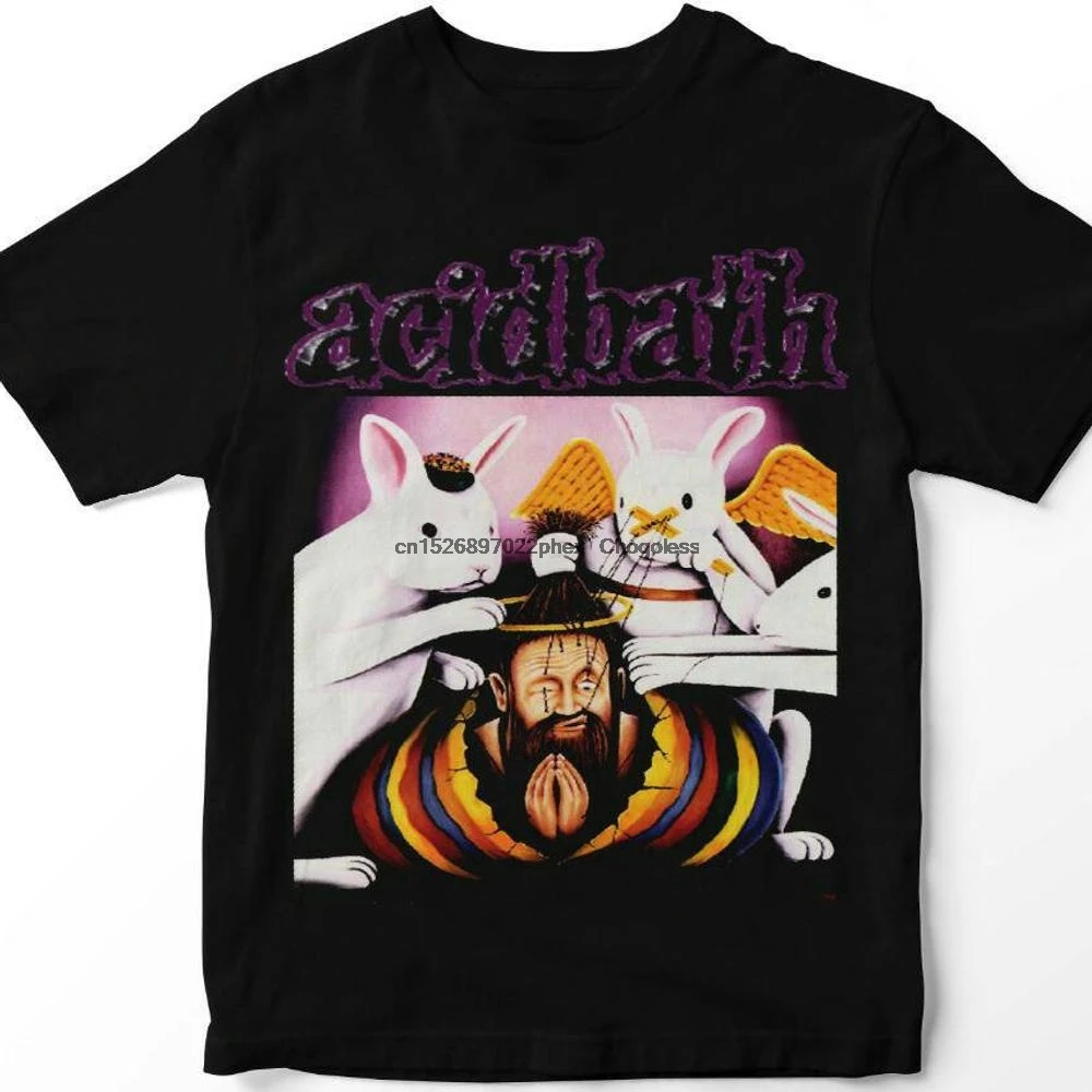 Футболка для ванной с эффектом кислоты |