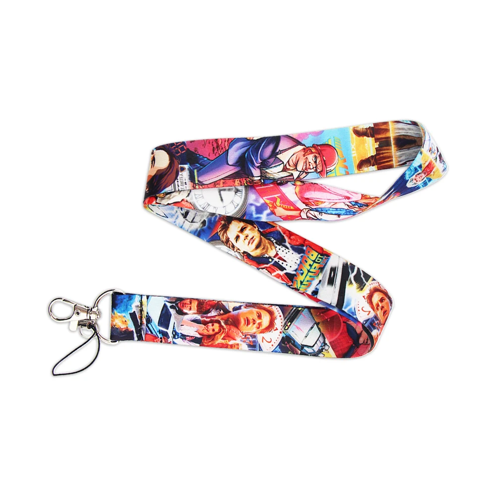 E3370 Модный чехол для телефона с отделением карт и шнурком научной фантастики | Дом