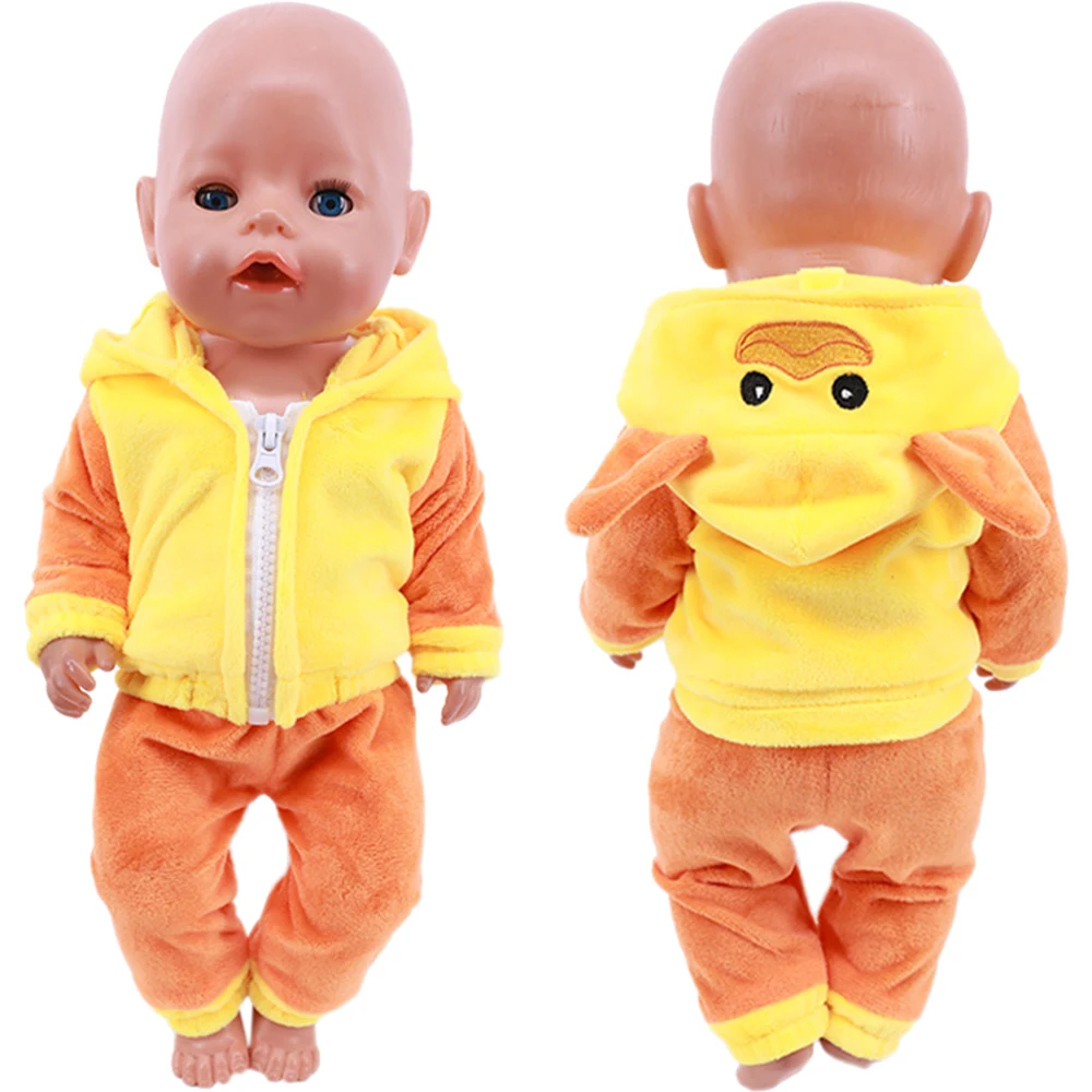 Желтое платье куртка банный халат для 18-дюймовой американской куклы игрушка