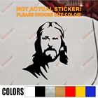 Виниловая наклейка с изображением Иисуса, без фона, с выбором цвета и размера