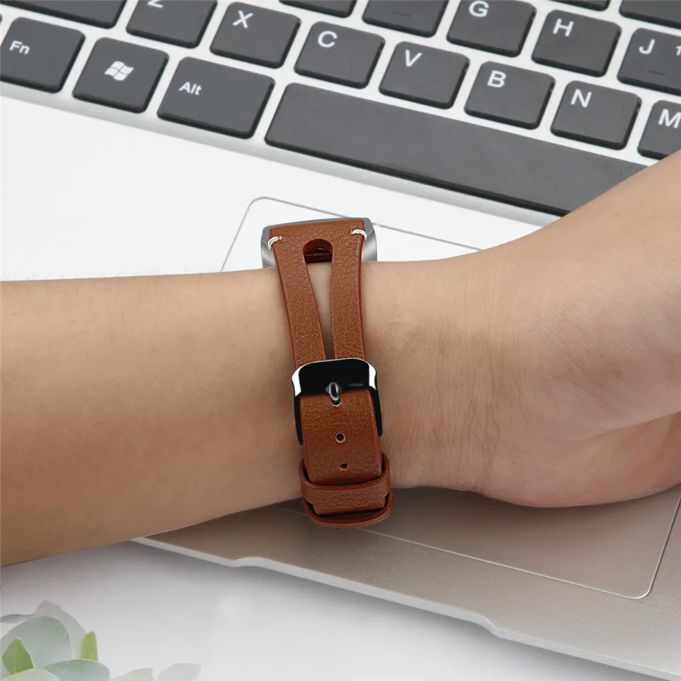 Кожаный ремешок Essidi для смарт-часов Fitbit Charge 3 4 5 SE сменный браслета | Электроника