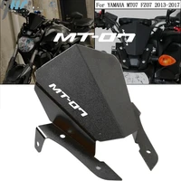 motorcycle cnc aluminum windshield windscreen kit deflector fits for yamaha mt 07 mt 07 mt07 fz07 fz 07 2013 2017 2014 2015 2016