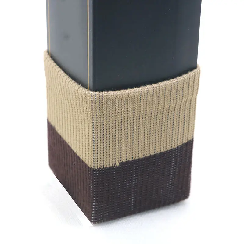 

16 pcs/lot Square Furniture Table Feet Covers Knitted Floor Protection Furniture Table Cover For Home Chair Leg Floor Protectors