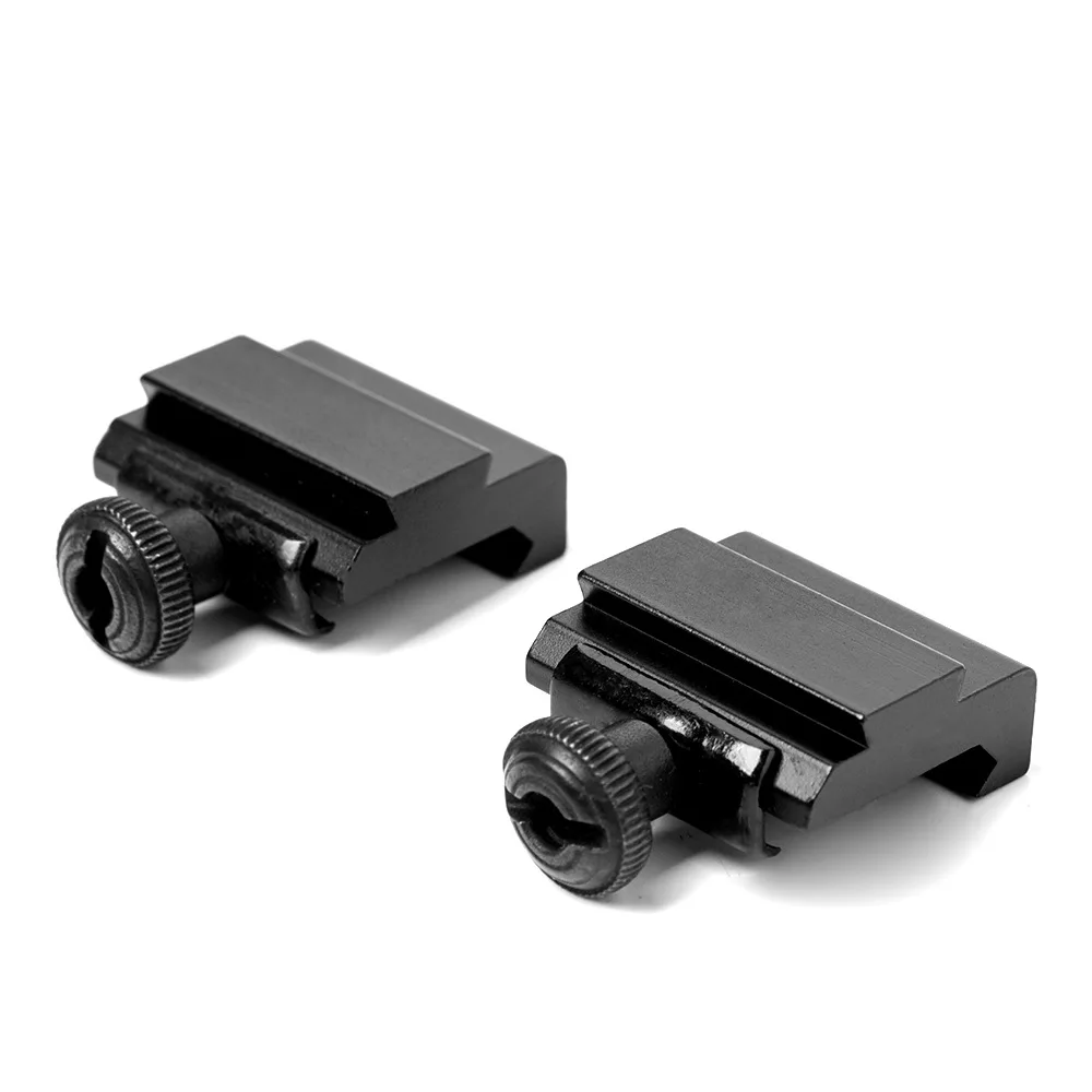 

Tactical 2pcs Scope Mount 11mm Weaver Picatinny To Dovetail Rail Adapter Airsoft Rail Pistol For Hunting