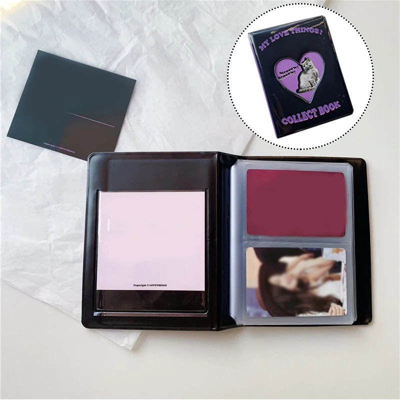 Маленький фотоальбом с 80 карманами чехол для хранения 3-дюймовых домашних