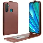 Кожаный чехол-книжка в стиле ретро для Oppo Realme 5 Pro RMX1971