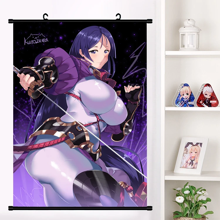 Аниме Fate/Grand для Минамото не Yorimitsu наклейки на стену панно настенные подвесные