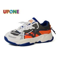fashion orange mens running shoes blue bottom chunky sneakers mesh outdoor sport sneakers woman couuple shoes zapatillas hombre