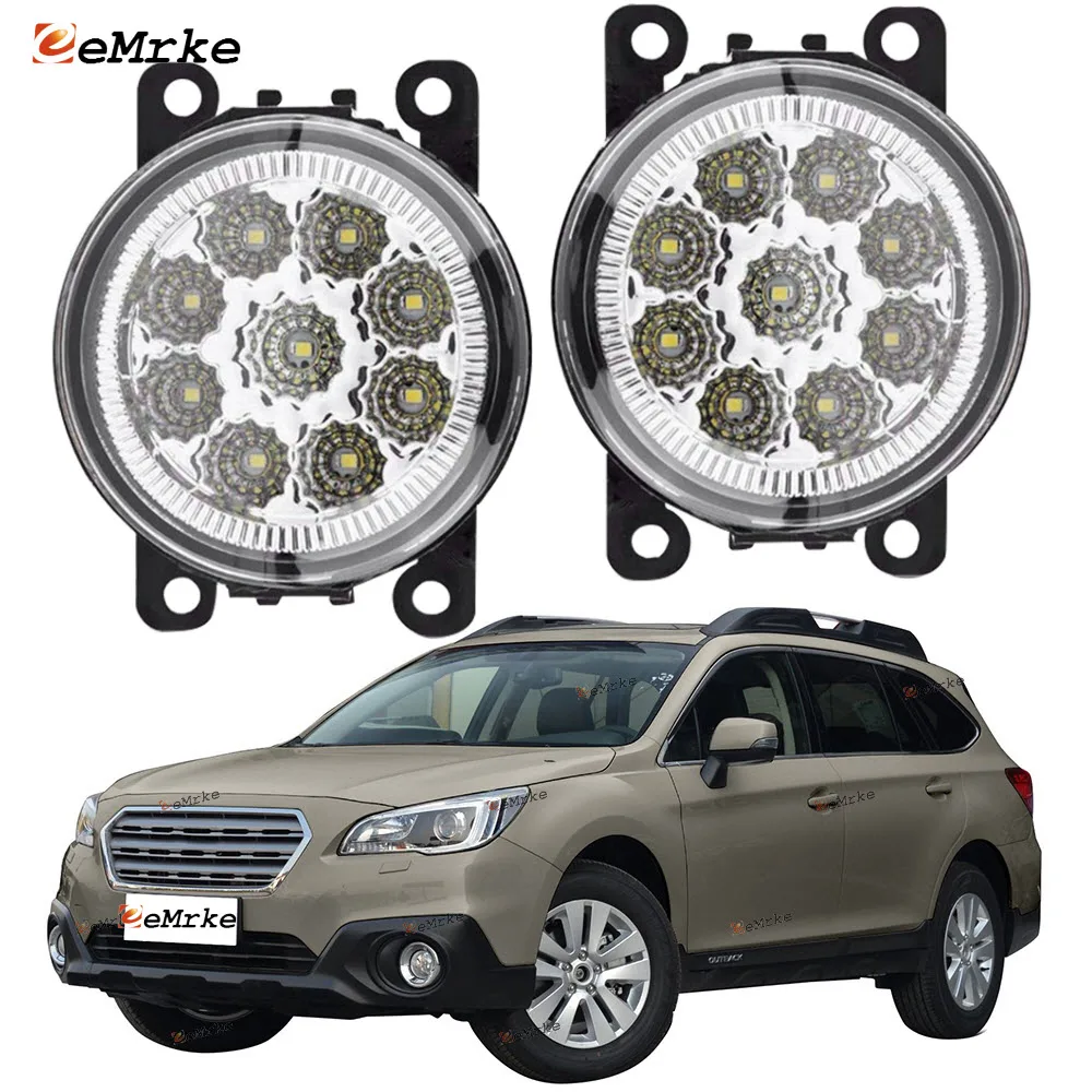 EEMRKE из 2 предметов авто-Стайлинг для Subaru Outback BS 2015 2016 2017 2018 2019 2020 9 штук светодиодные