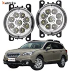 EEMRKE из 2 предметов авто-Стайлинг для Subaru Outback BS 2015 2016 2017 2018 2019 2020 9 штук светодиодные противотуманные светильник s H11 12V переднего бампера светильник