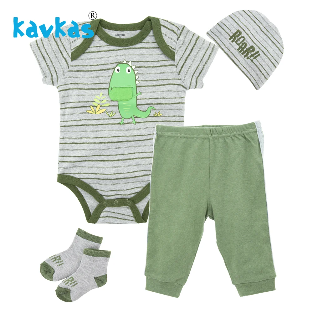 Одежда для новорожденных мальчиков девочек комплект одежды младенцев детский