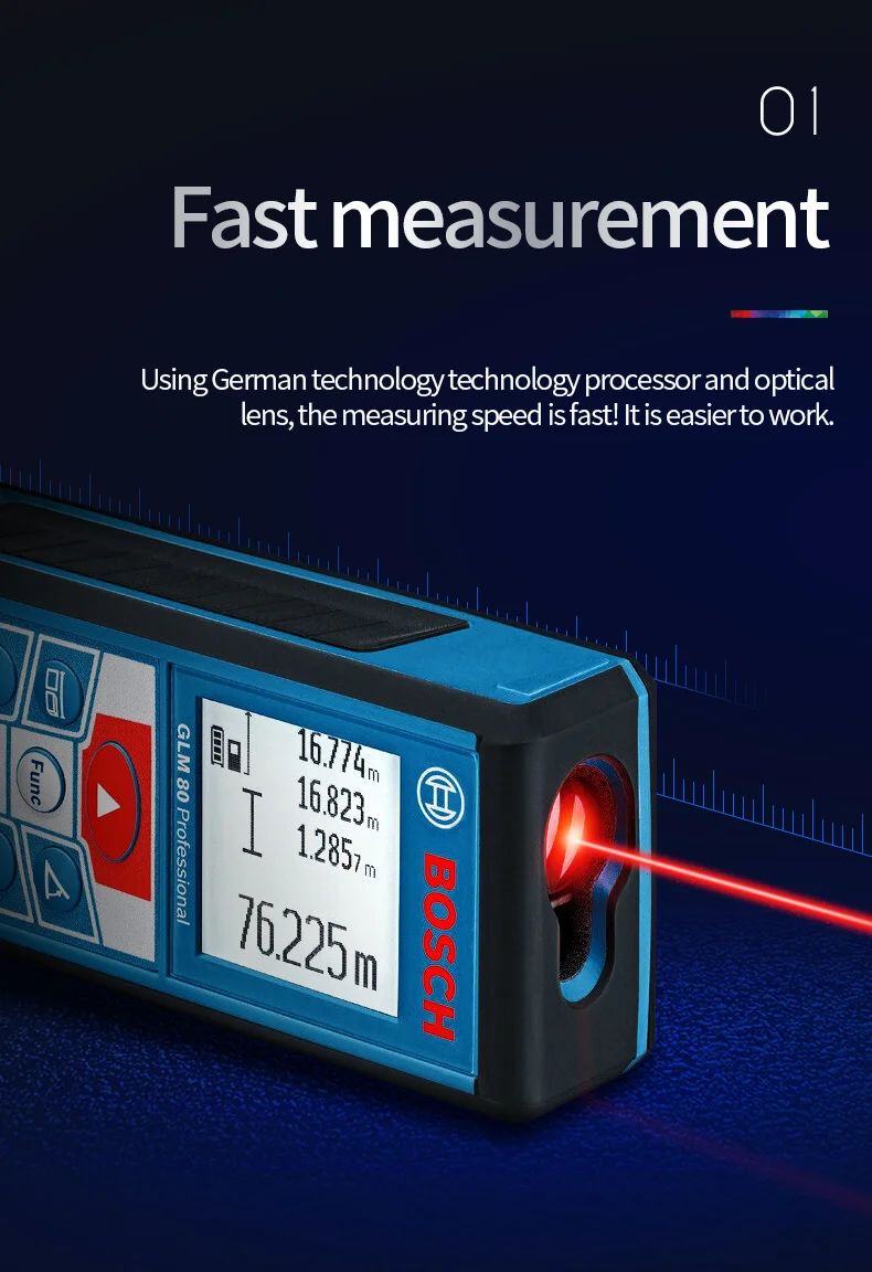 BOSCH лазерный дальномер 25/30/40/50/70/80/250 метров электронный инфракрасный объем номер линейка Высокоточный измерительный прибор