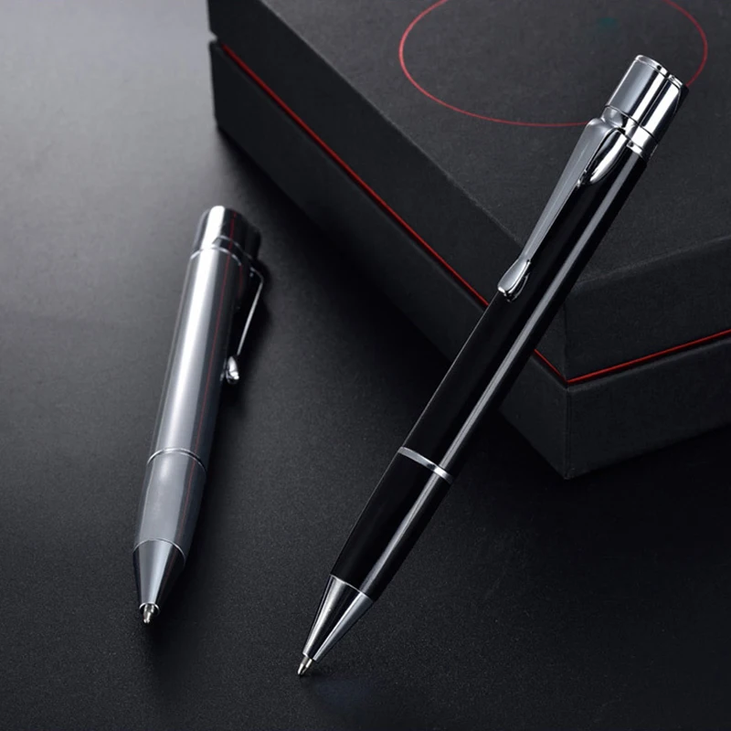 Креативная подписная ручка фонарь карманная ультратонкая длинная полоса