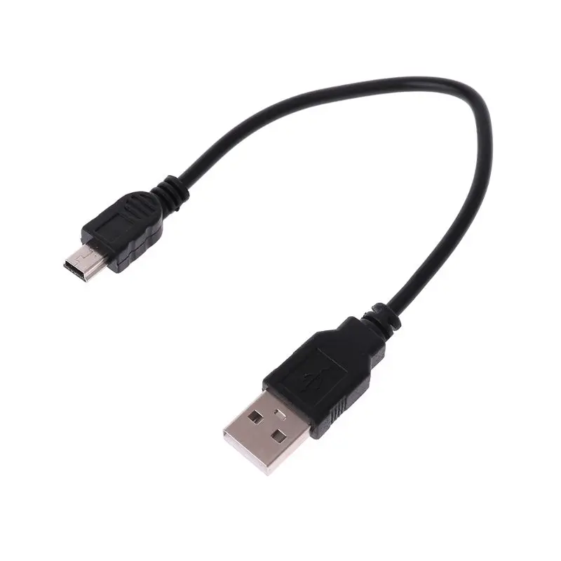 USB 2 0 корт A mâle vers mini 5 broches B Data Câble cordon adaptateur Q9QC | Электроника