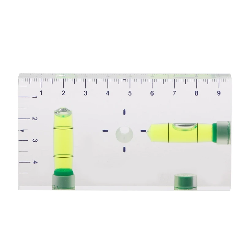 

1Pc High Precision Transparent Two Direction Magnetic Level Bubble Mini Level